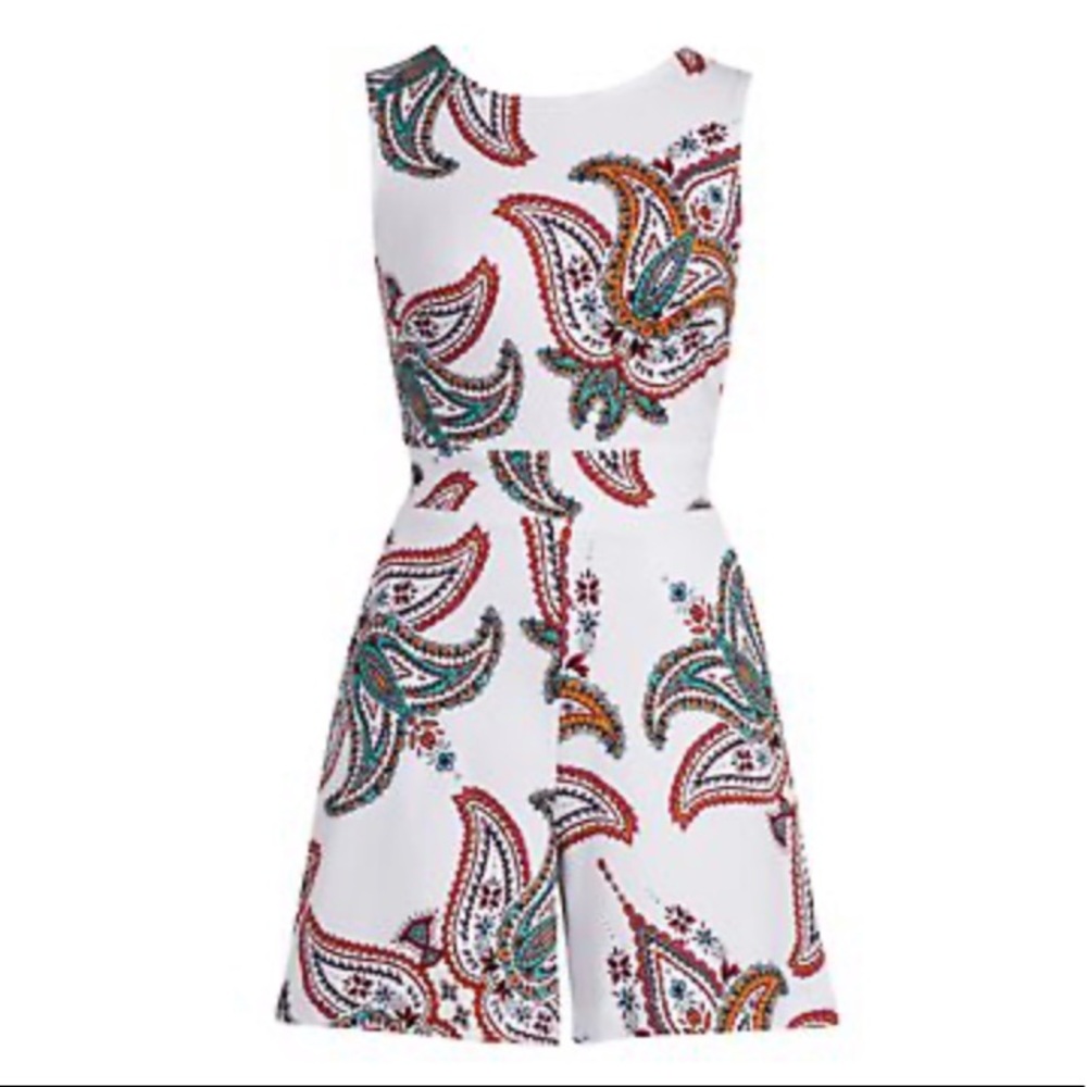 WOW NWT PAISLEY ROMPER